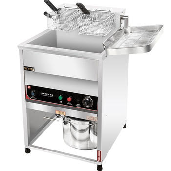 Leopard dinner frying tank chicken steak fryer constant temperature frying skewers double cylinder