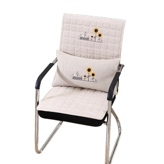 坐垫办公室护腰办公座垫电脑椅防滑坐垫座椅垫四季通用一体椅子垫