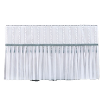 LCD TV cover dust cover lace TV cover does not take off when turned on 55-inch 65 hanging curved desktop cover cloth