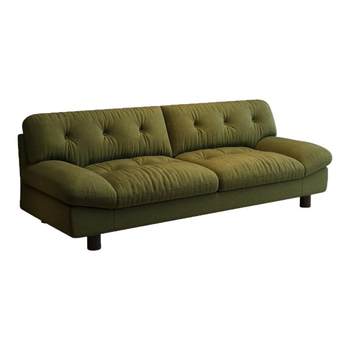 Yunduo sofa living room small apartment double triple seats straight line
