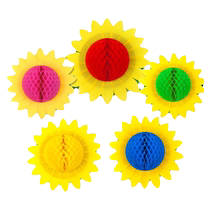 Sports Games Cheerleading Props Sports Games Entry Opening Ceremony Handflip Simulated Flower Sunflower Dance Props