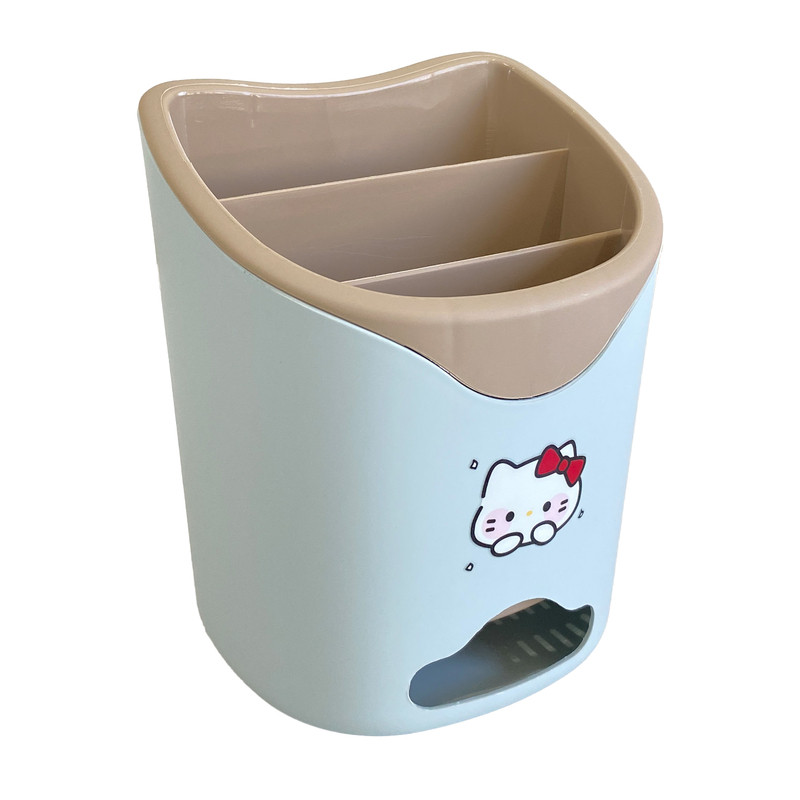 Kitchen chopstick box new large-capacity storage rack multi-functional chopstick cage rack drain storage household wall-mounted chopstick barrel