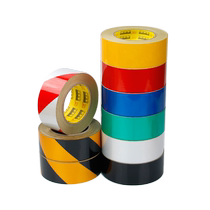Color ring logo with red reflective warning tape fire pipe replacement spray paint national standard film PET sticker strip