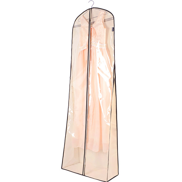 Wedding dust cover extended transparent cover large tail