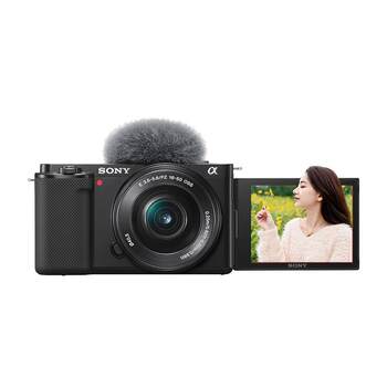 High definition sony zv-e10 entry-level half-frame