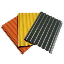 Aluminum alloy corrugated plate Great Wall plate Corrugated aluminum plate Metal aluminum profile Great Wall aluminum veneer Aluminum grille concave and convex semicircle