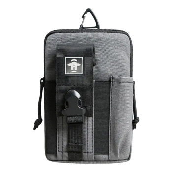 Vertical waterproof outdoor casual running mobile phone waist bag