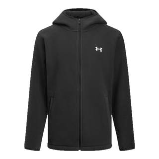 Under armor official ua autumn and winter ef bonded men's fleece sports casual hooded jacket 6010175