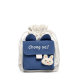 Cute little bag 2024 new Korean version ins Japanese versatile canvas messenger bag female student shoulder bucket bag