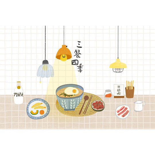 Adhesivo a prueba de aceite de cocina de pared engrosada 丨 Venta caliente 140W