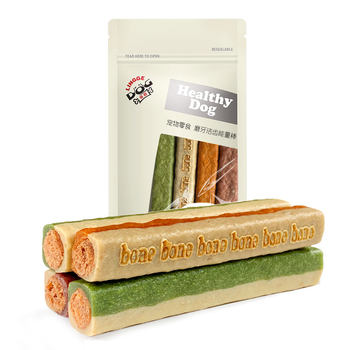 New type of teeth grinding stick dog teeth cleaning energy supplement dual-use