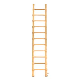 Decorative ladder for moving up step by step with ornaments