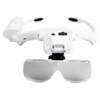 Head-mounted reading high-definition repair magnifying glass with light, handmade