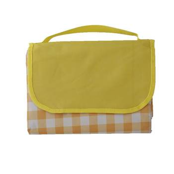 mat Picnic mat ຄວາມຊຸ່ມຊື່ນ mat thickened picnic cloth outdoor camping foldable portable picnic spring outing outdoor beach mat KQ