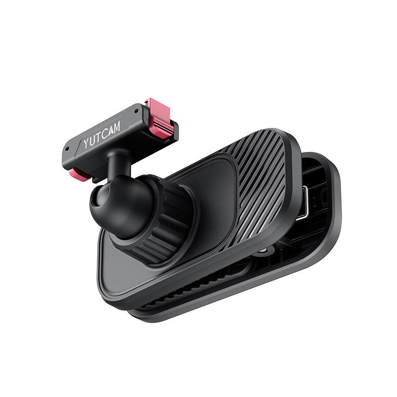 Yueka adapts to DJI Action6/5pro/4/3 ball head quick-release magnetic backpack clip sports camera accessories