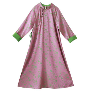 New chinese style improved cheongsam dress women's summer long dress