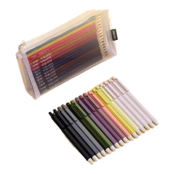 Deli bc348 mesh multi-purpose pen bag