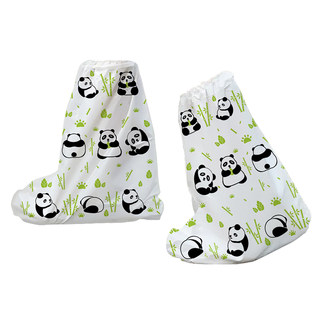 Waterproof adult thick rain boot cover reuse