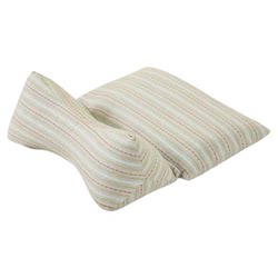Buckwheat Shell Pillow Protects the Cervical Spine and Helps Sleep, Reversible Arch Adult Triangular Traction Pillow, Home Use Detachable Combination Pillow Core