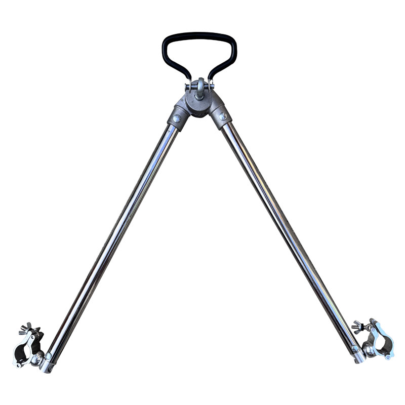 All metal portable camper trailer bar