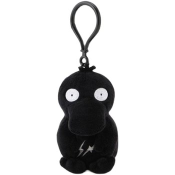 Fujihara Hiroshi Black Eevee Duck Ducklett Mewtwo Fantasy Backpack School Bag Plush Doll Keychain Pendant