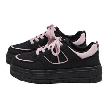 Global hot original versatile black pink shoes