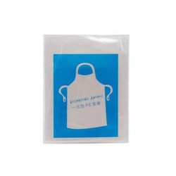 Disposal apron Plastic waterproof, oil -proof, transparent hot pot Dining special kitchen adult children in a bib in a bib
