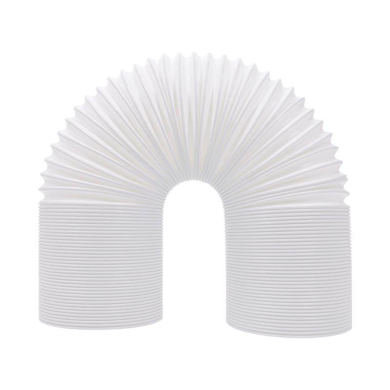 Mobile air conditioner thickened and lengthened retractable exhaust duct