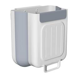 Hanging Kitchen Trash Can for Home Use, Foldable, for Sorting Kitchen Waste, Can Be Attached to Cabinet Doors or Wall-Mounted, Suitable for Bathroom and Toilet Storage