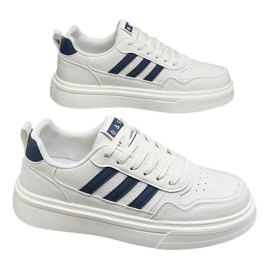 莆田男鞋2025新款冬季潮牌高级感男士小白鞋软底百搭运动休闲板鞋