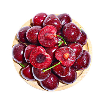 Chilean cherries! selected black fruits