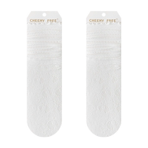 Zhuji socks womens summer thin ice socks white lace pile socks Japanese sweet girl style summer pile socks