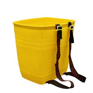 塑料背篼不漏水成人胶背篓仿竹编背筐采蘑菇赶集买菜背粮水果背兜