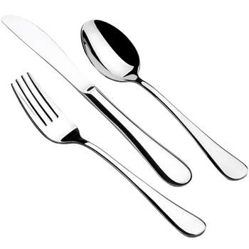 Children's version of steak knife and fork plate full set of western tableware