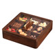 Chinese-style solid wood dried fruit storage box