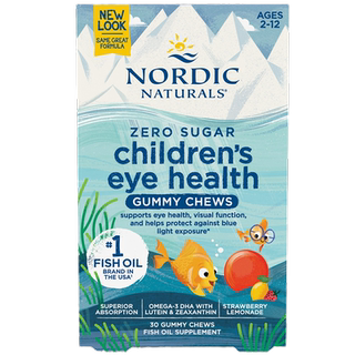 挪威小鱼美国dha叶黄素儿童深海鱼油Omega3软糖玉米黄质0蔗糖