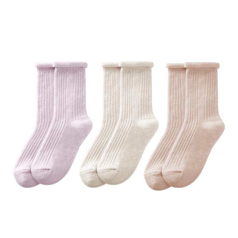 October crystal maternity socks, confinement socks, winter thickening