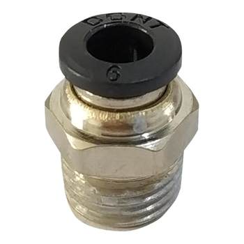 Dingchen connector external thread quick insertion pneumatic joint