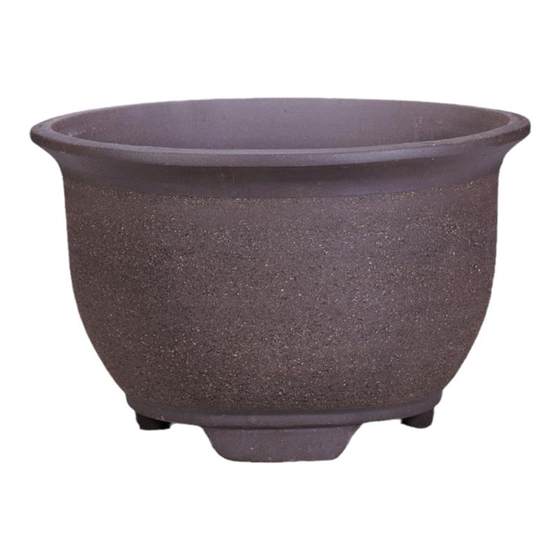 Yixing Rough Pottery Purple Sand Flower Basin Simple large balcony outdoor vegetable basin special offer clearance free shipping ceramic orchid pot