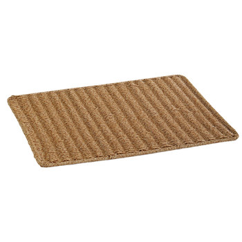 Imitation rattan restaurant dining table mat place mat drain mat tea set