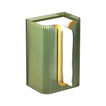 Tissue box wall-mounted face towel storage box kitchen upside-down paper box home bathroom punch-free paper box