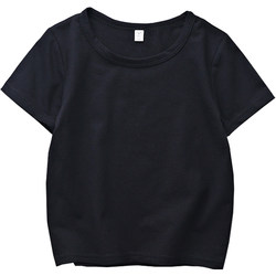 Class A children's short-sleeved t-shirt pure cotton half-sleeved girls' t-shirt boy's short-sleeved children's clothing Japanese style bottoming short-sleeved good-looking pure tide