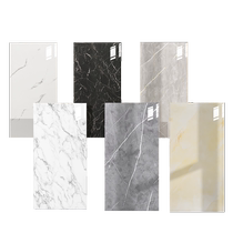 Imitation ceramic tile wall stickers moisture-proof and mildew-proof bathroom cement wall rough room waterproof marble aluminum-plastic board strong self-adhesive