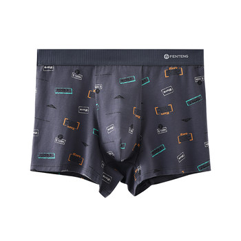 Fenton men's underwear antibacterial cotton crotch boxer briefs
