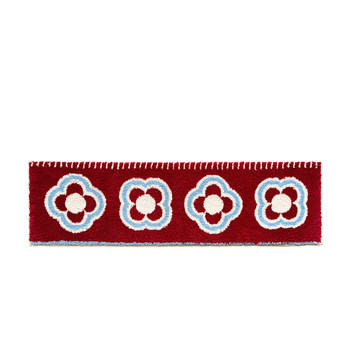 Namo little red flower bedside rug floor mat bedroom cloakroom