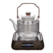 Rongshantang Electrical Glass Teapot Health Pot Large Capacity Steaming Teapot Automatic Water Supply Electric Ceramic Stove Tea Set