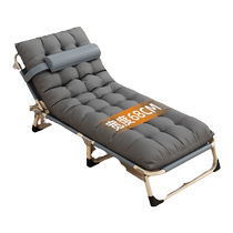 Guidian Folding Single Bed Home Lunch Bed Office Outdoor Nap Camp Bed Hospital Accompanying Folding Bed