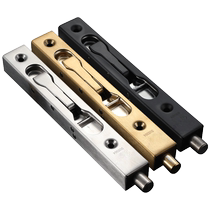 Concealed latch for wooden door mother door concealed latch for door stainless steel accessories anti-theft door heaven and earth latch concealed latch