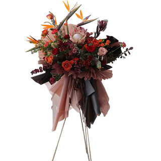 Opening housewarming celebration concert flower basket