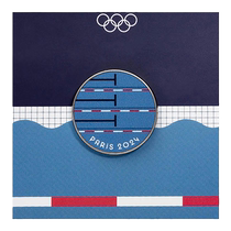 2024 Paris Olympic Games Swimming Badge Olympic Pin
